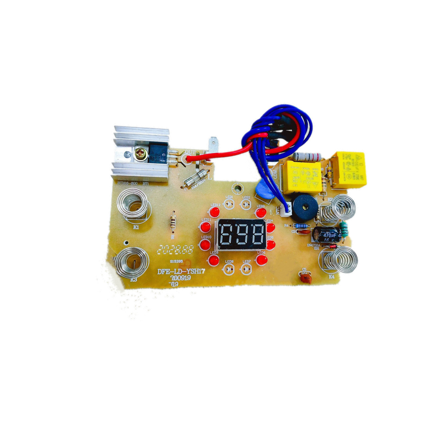 西藏便捷智能电水壶控制板方案开发设计 养生壶PCBA线路板来图做样