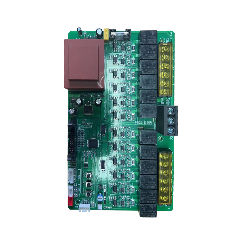 西藏电瓶车12路充电桩PCBA电路板方案开发刷卡扫码控制板带后台小程序